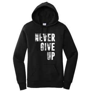 Never Give Up (Repeat) White Camo Edition - FitnessTeeCo