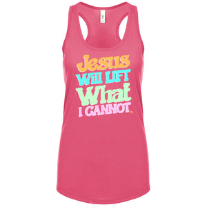 Jesus will lift what I Cannot (Fitted - Size Up 1 Size)