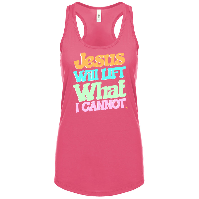 Jesus will lift what I Cannot (Fitted - Size Up 1 Size)