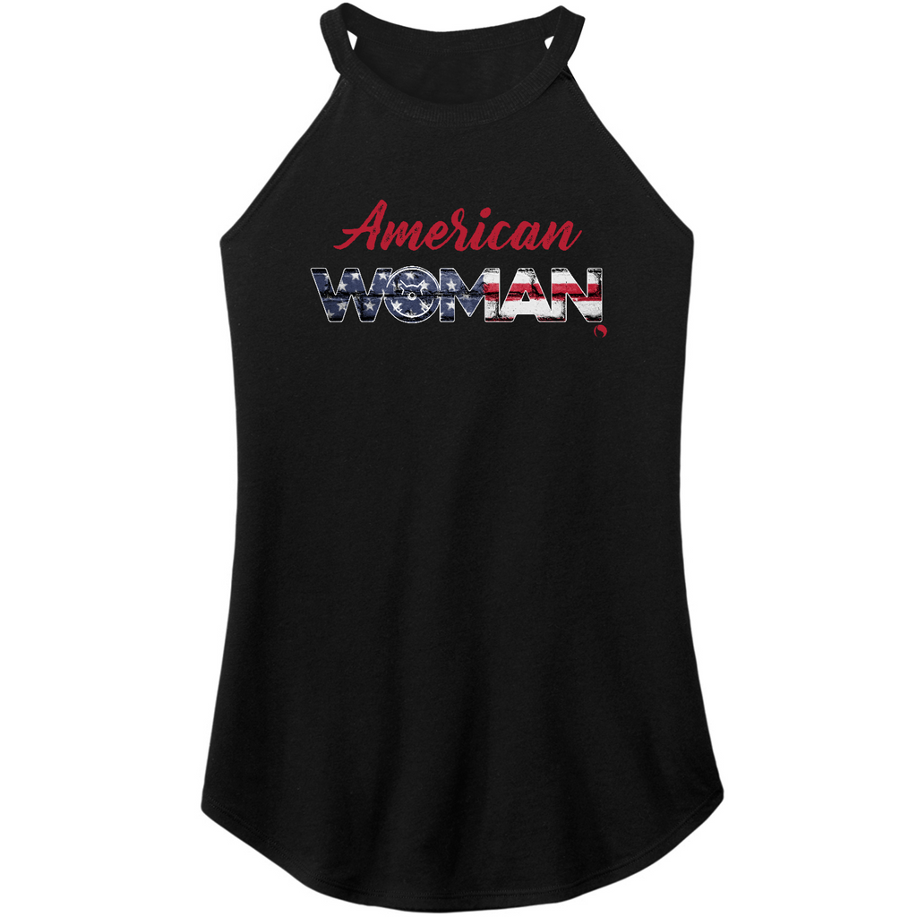 Womens X-Small Black Rocker Tank Top