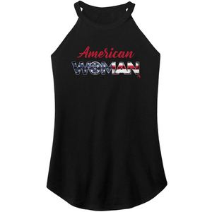 Womens X-Small Black Rocker Tank Top