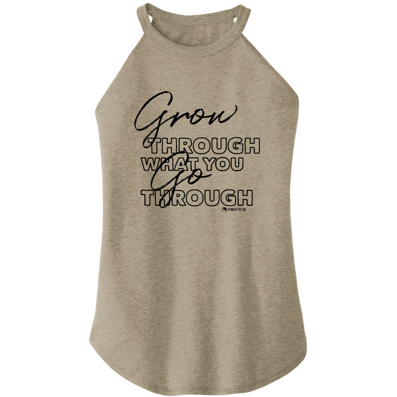 Womens X-Small Sand Rocker Tank Top