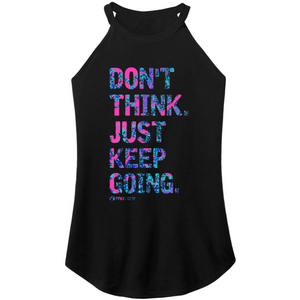 Womens X-Small Black Rocker Tank Top