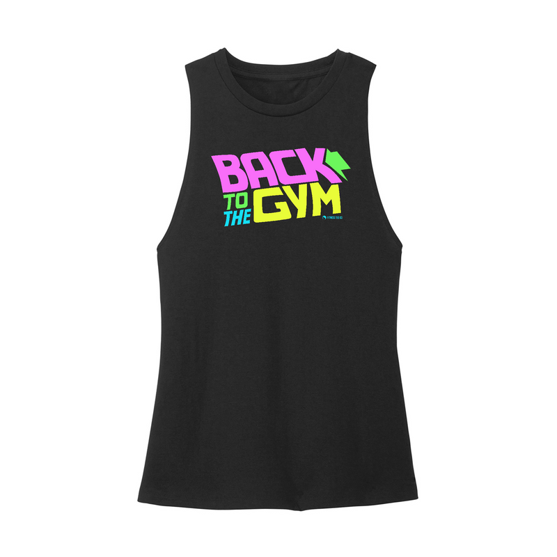 Womens X-Small Black Muscle Tank