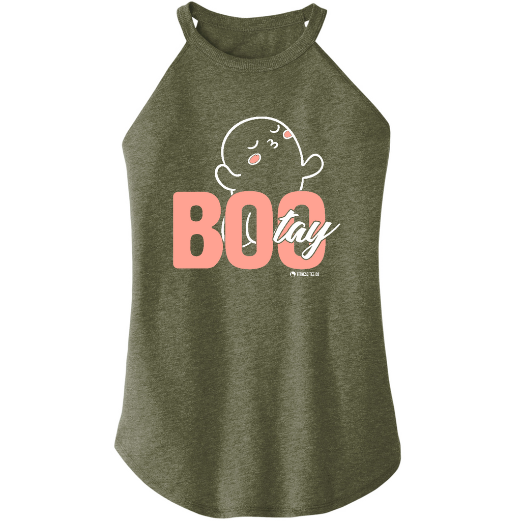 Womens X-Small Military Green Rocker Tank Top