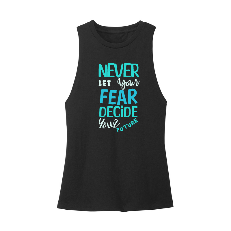 Womens X-Small Black Muscle Tank