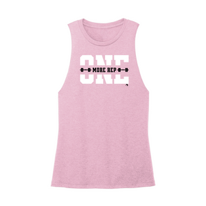 Womens X-Small Light Pink Muscle Tank