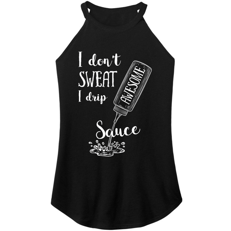 Womens X-Small Black Rocker Tank Top