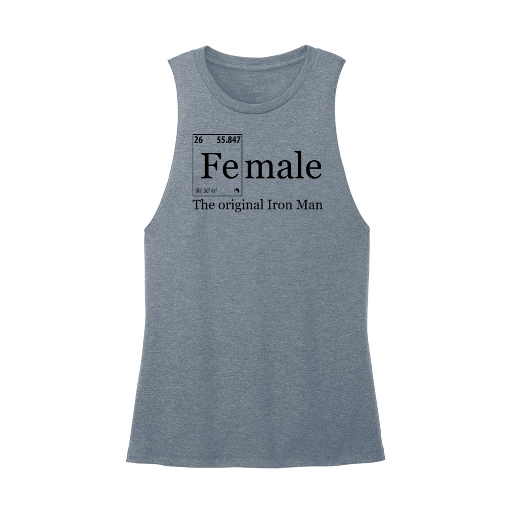 Womens X-Small Teal Muscle Tank