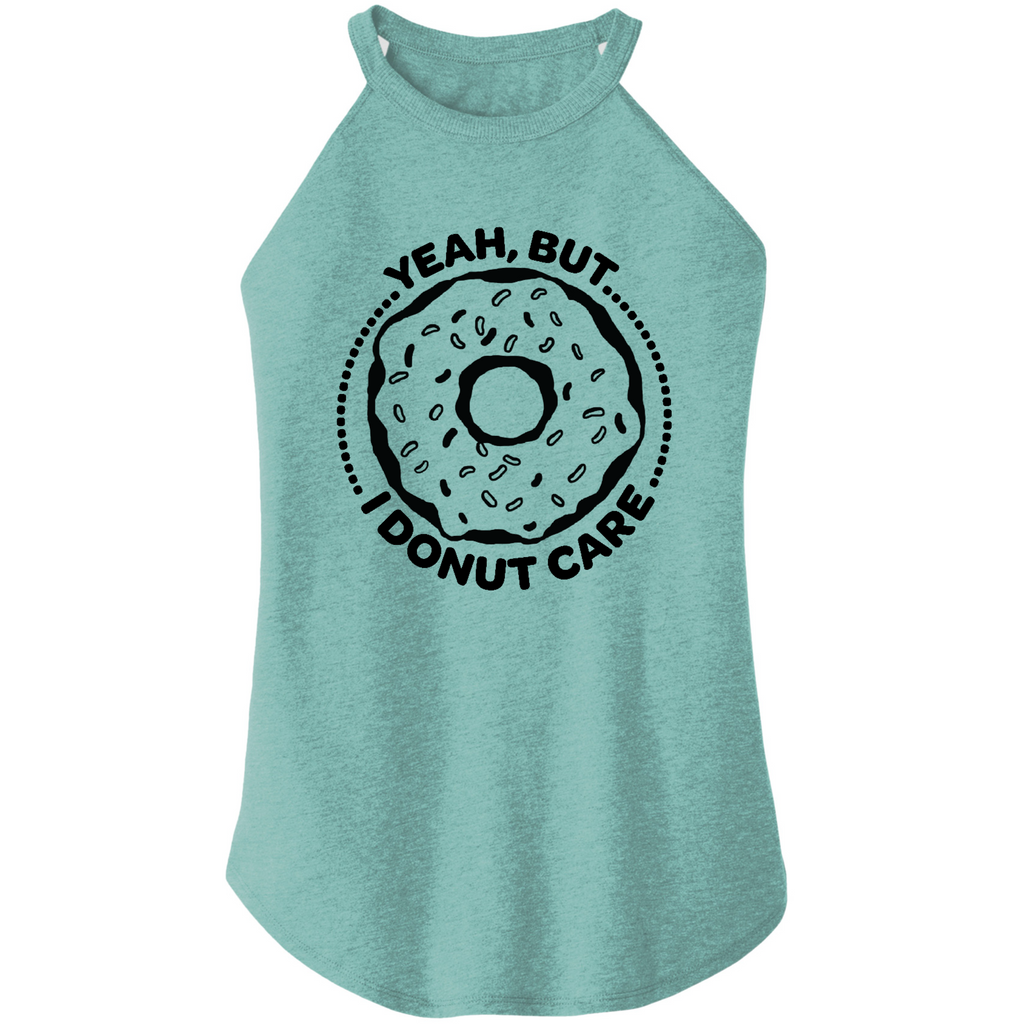 Womens X-Small Teal Rocker Tank Top