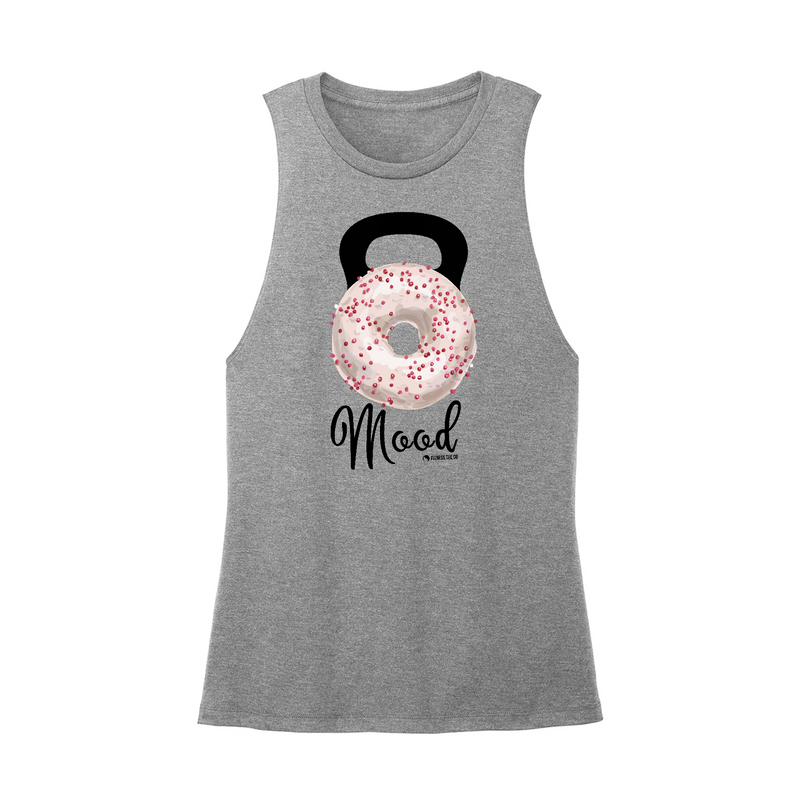 Womens X-Small Grey Heather Muscle Tank