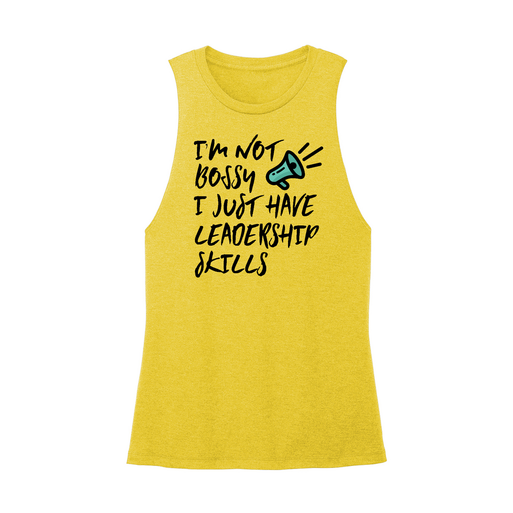 Womens X-Small Yellow Muscle Tank