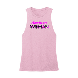 Womens X-Small Light Pink Muscle Tank