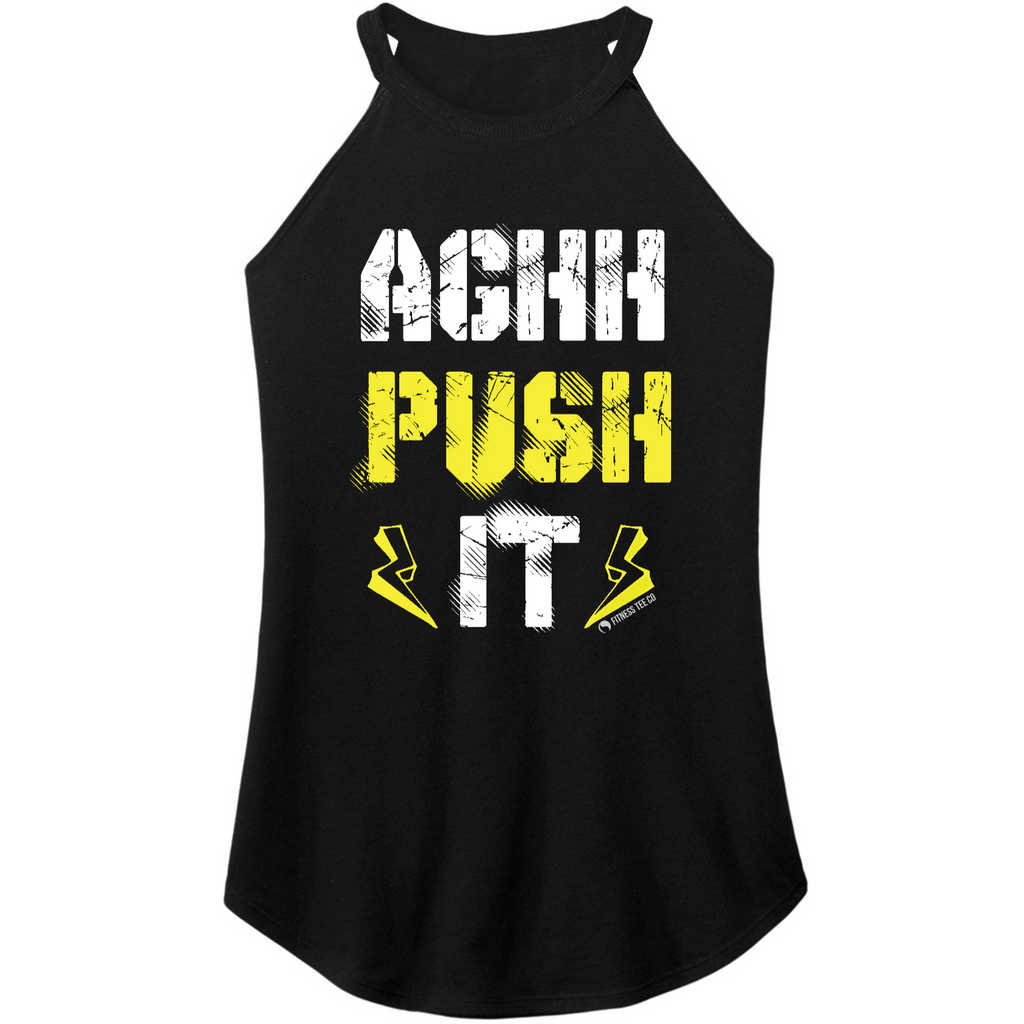 Womens X-Small Black Rocker Tank Top