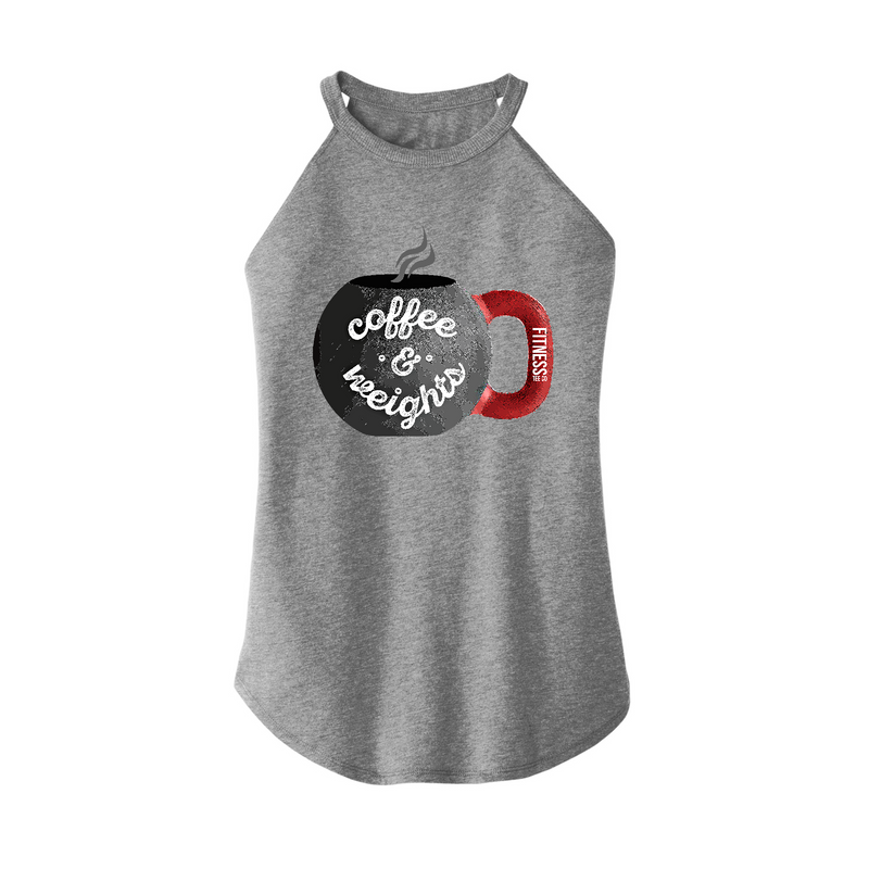 Womens X-Small Grey Rocker Tank Top