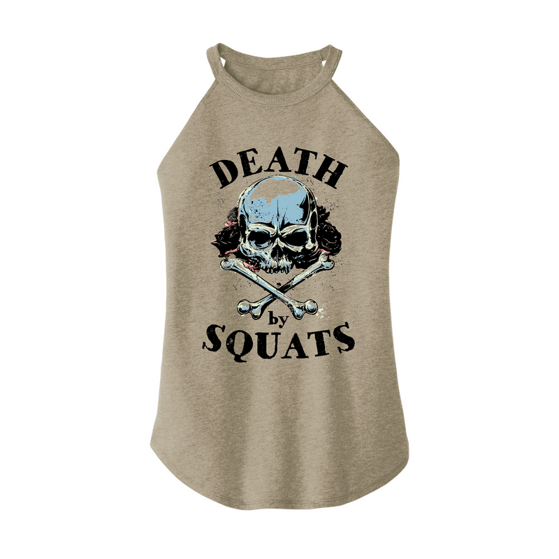 Womens X-Small Sand Rocker Tank Top