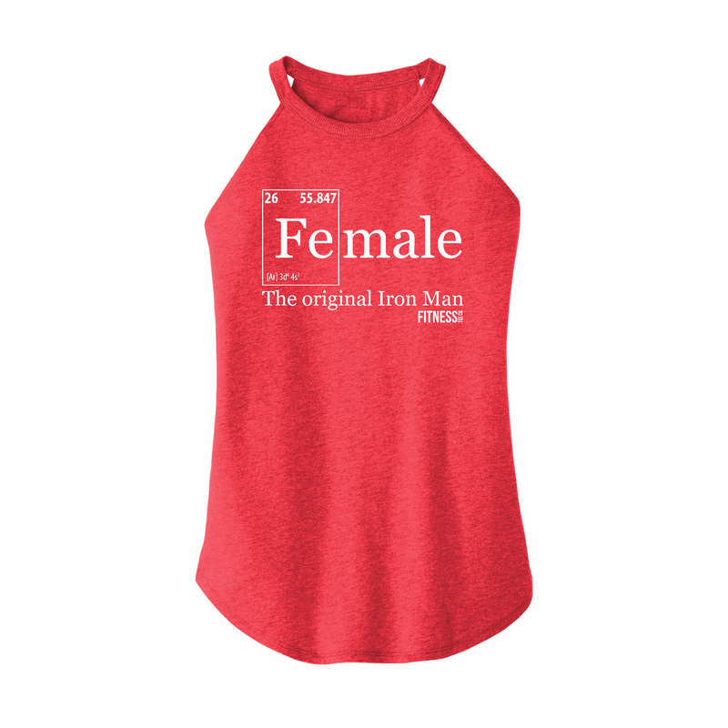 Womens X-Small Red Rocker Tank Top