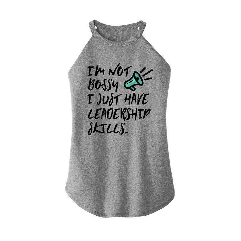 Womens X-Small Grey Rocker Tank Top