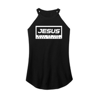 Womens X-Small Black Rocker Tank Top