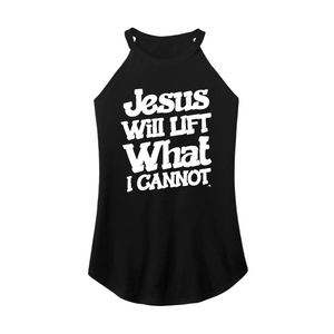 Womens X-Small Black Rocker Tank Top