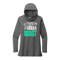 Womens X-Small Dark Gray Hoodie