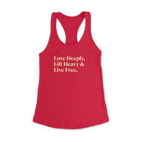 Womens X-Small Red Style_Tank Top