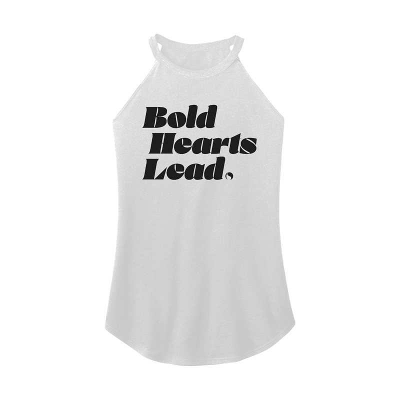 Womens X-Small White Rocker Tank Top