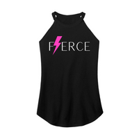Womens X-Small Black Rocker Tank Top