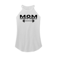 Womens X-Small White Rocker Tank Top