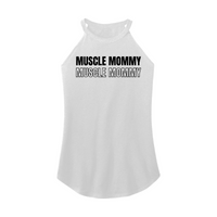 Womens X-Small White Rocker Tank Top
