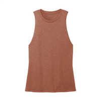 Womens X-Small Brown Muscle Tank