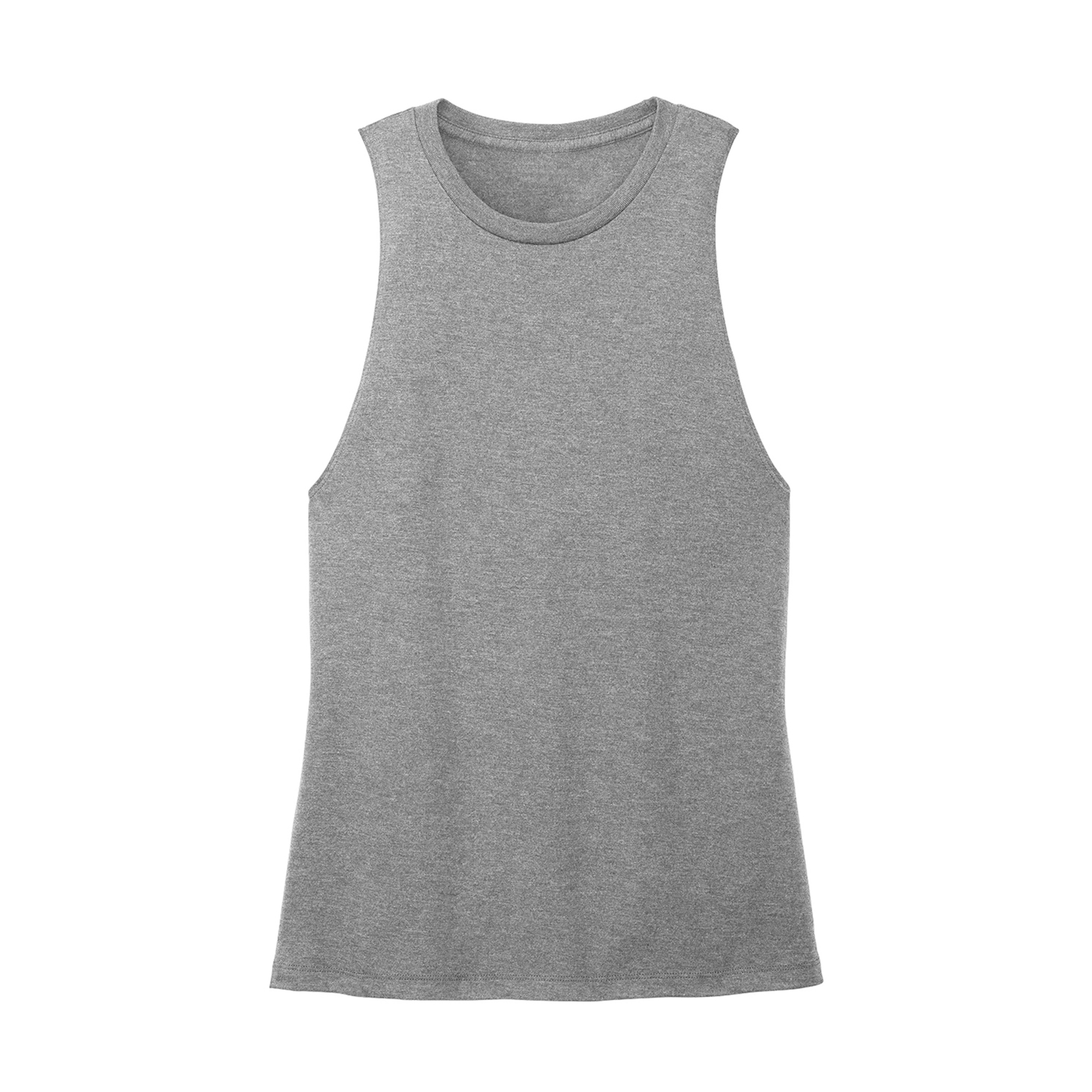 Womens X-Small Grey Heather Muscle Tank