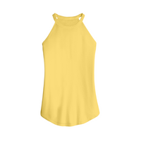 Womens X-Small Yellow Tank Top