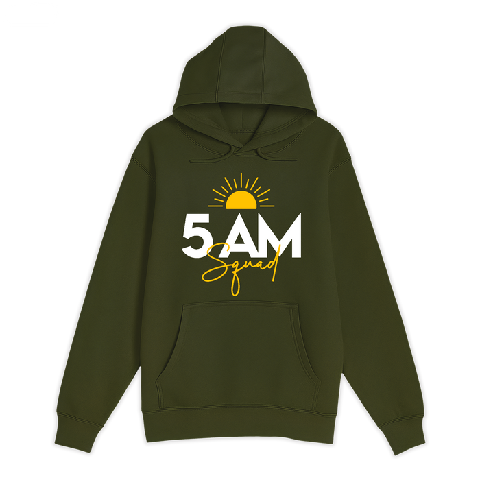 Unisex Small Army Pullover Hooded Sweatshirt