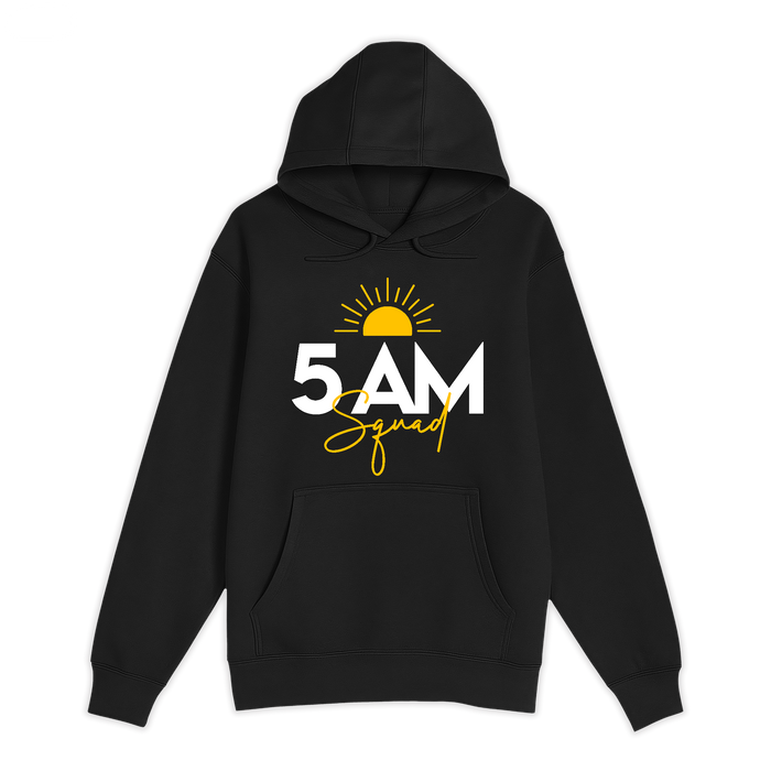 Unisex Small Black Pullover Hooded Sweatshirt