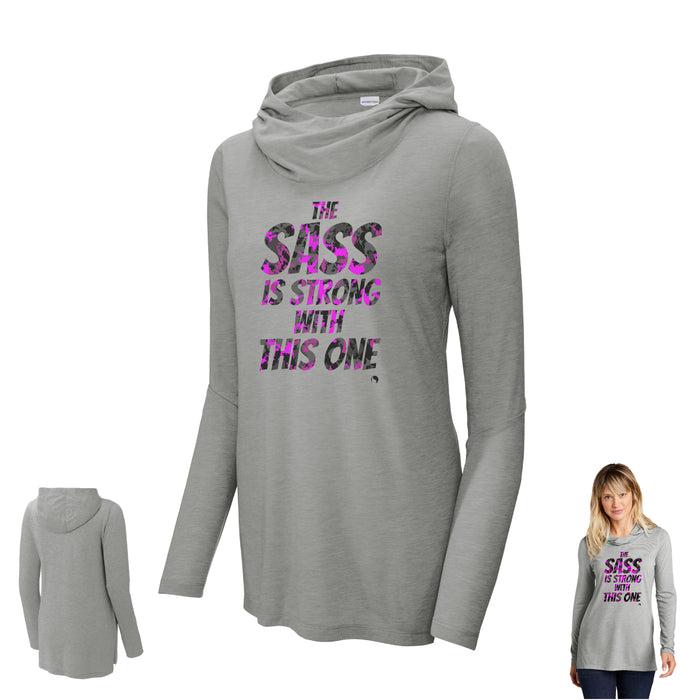 The Sass is Strong with this one - Recharge Hoodie - FitnessTeeCo