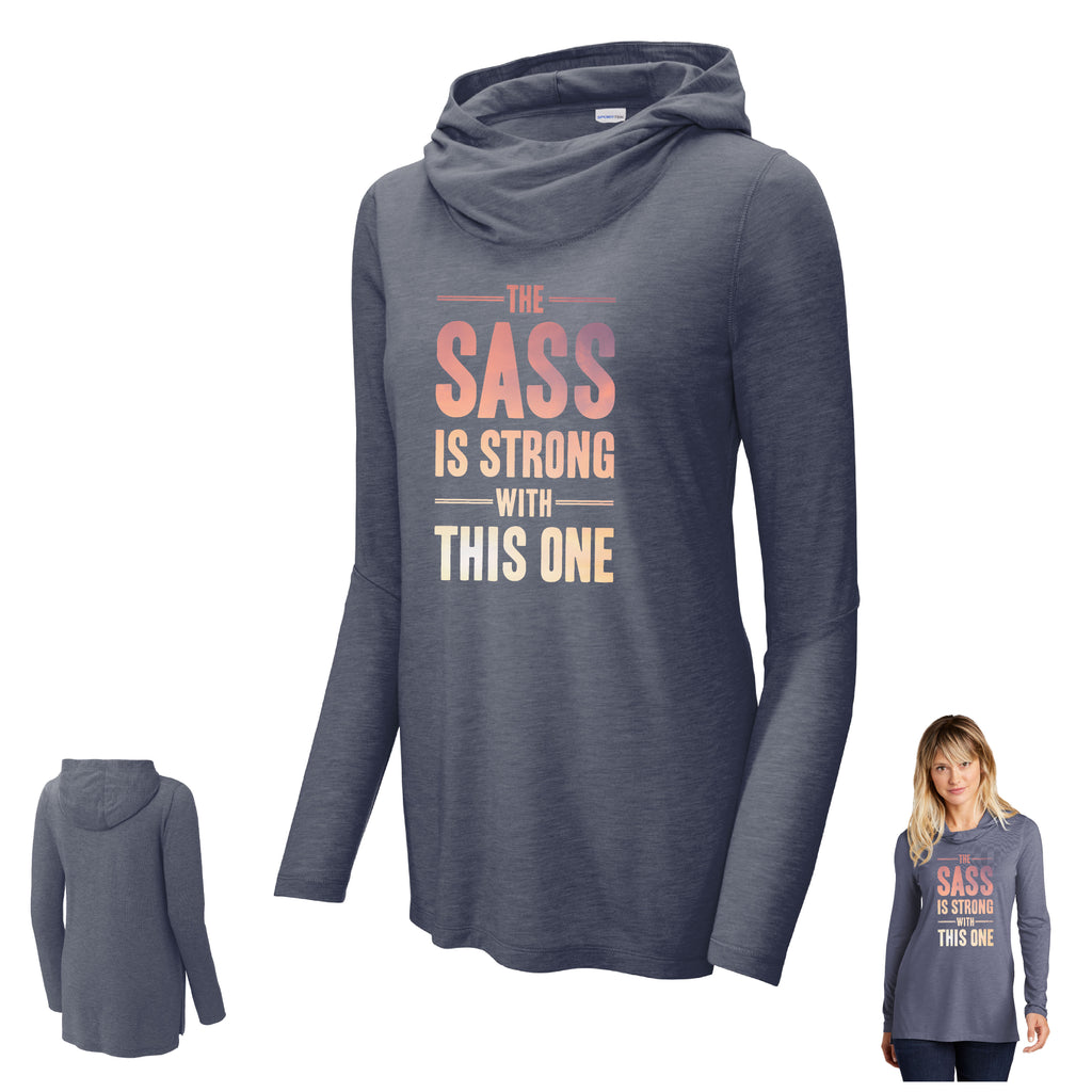 The Sass is Strong with this one - Recharge Hoodie - FitnessTeeCo