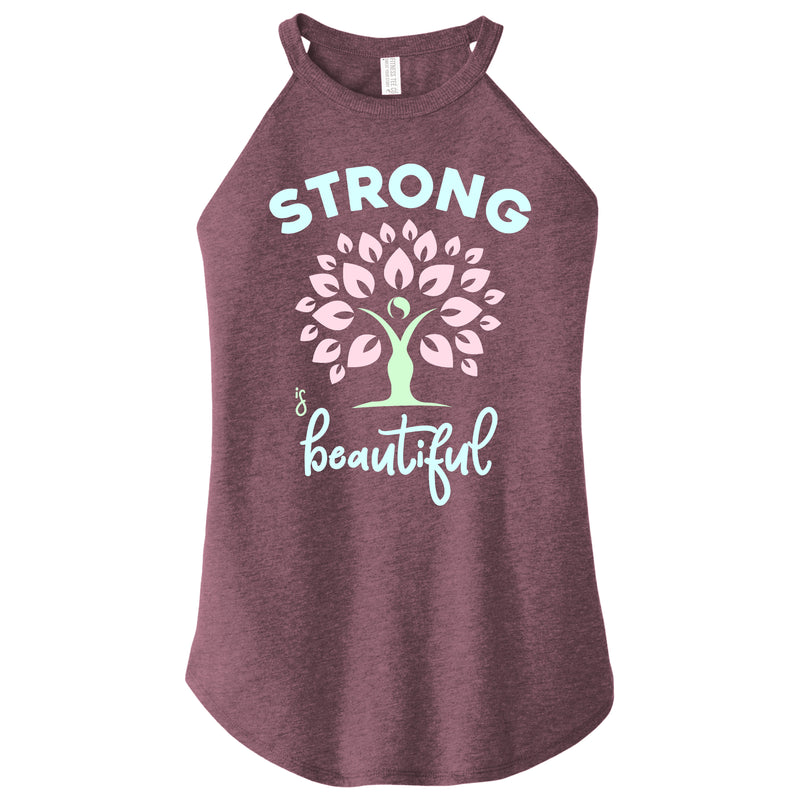 Strong is Beautiful ( NEW Limited Edition Color - Plum ) - FitnessTeeCo