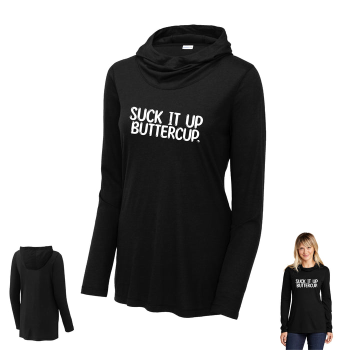 Suck it up Buttercup - Recharge Hoodie - FitnessTeeCo