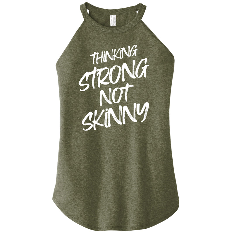 Thinking Strong not Skinny - Fitted Cut - (FTC Brand) size up 1 for Flowy Fit