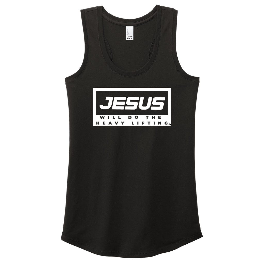 Jesus will do the heavy lifting - FitnessTeeCo