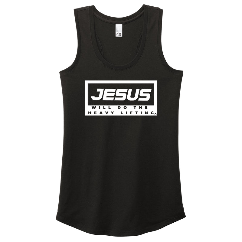 Jesus will do the heavy lifting - FitnessTeeCo