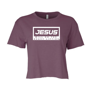 Jesus will do the heavy lifting - FitnessTeeCo