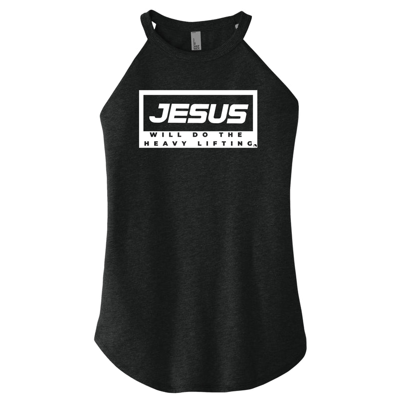 Jesus will do the heavy lifting (Faith Collection) - FitnessTeeCo