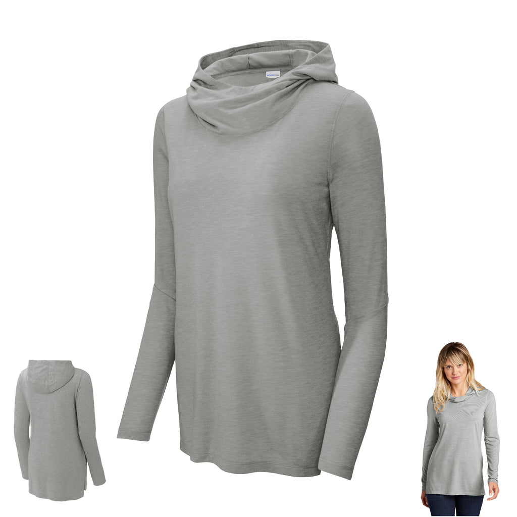 Heather Grey - Recharge Hoodie - FitnessTeeCo