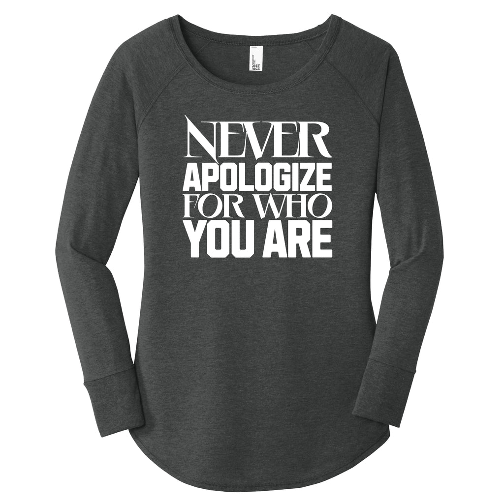 Never Apologize for who you are - FitnessTeeCo