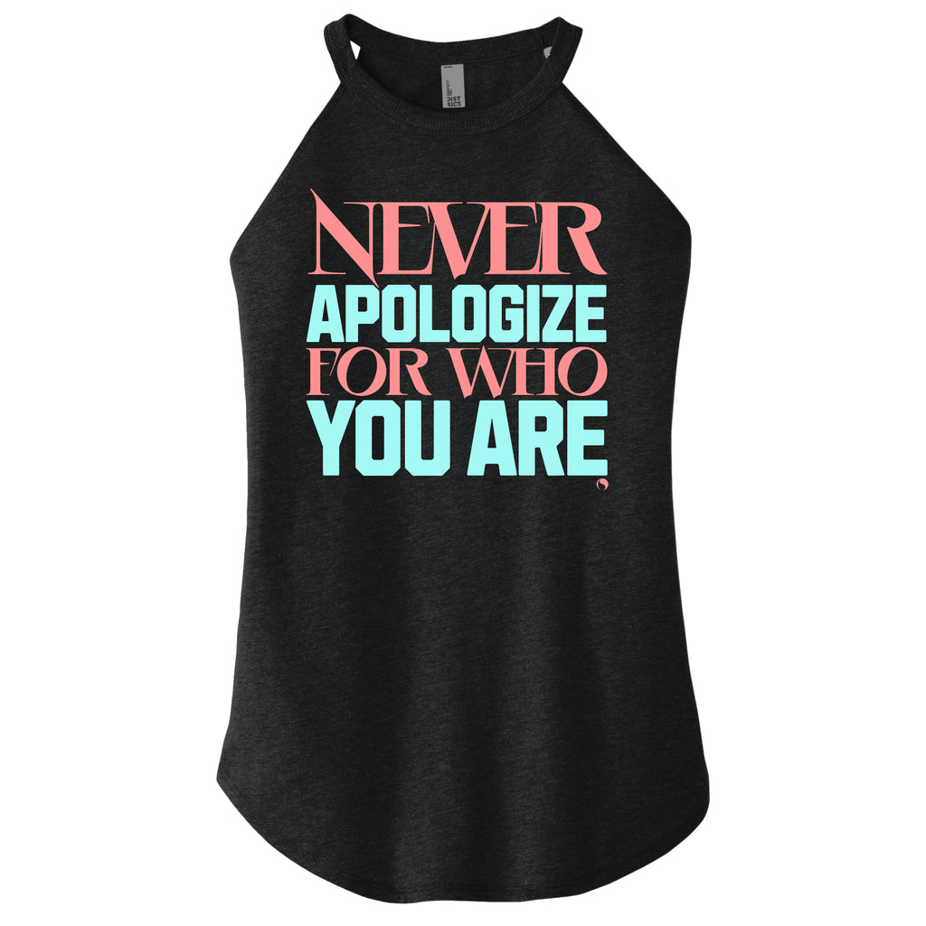 Never Apologize for who you are ( NOW Pick from 3 Top Colors ) - FitnessTeeCo
