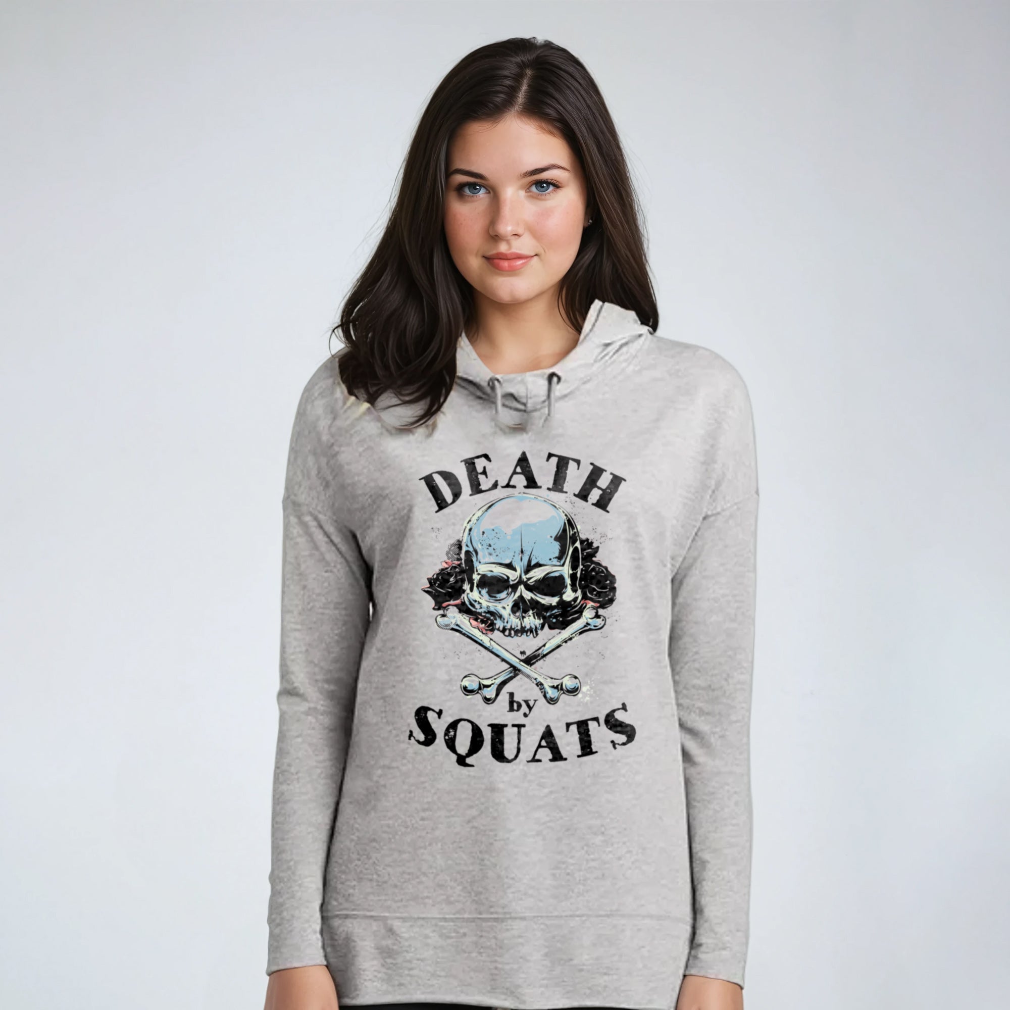 Death by Squat (Color) Performance Hoodie
