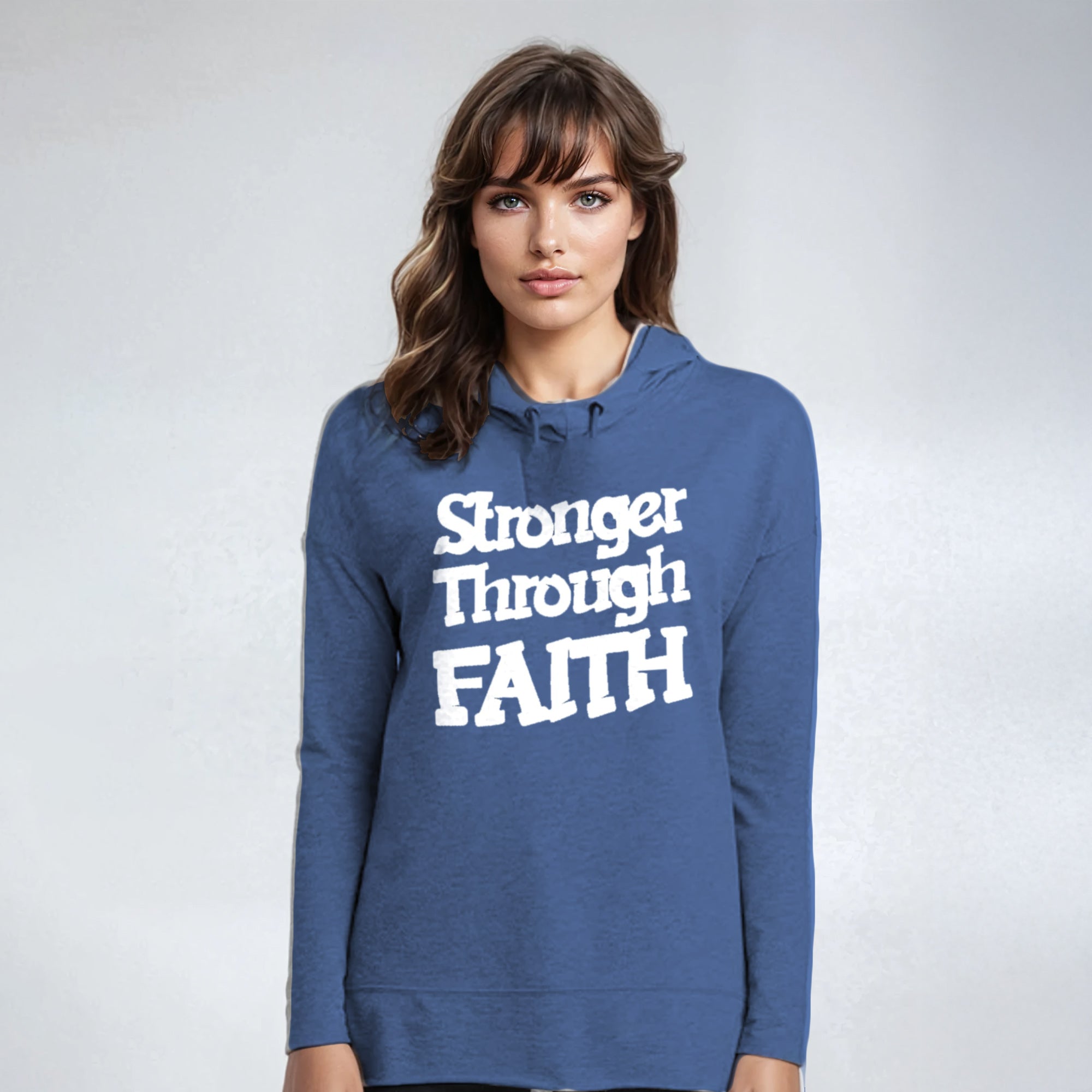 Stronger Through Faith Performance Hoodie