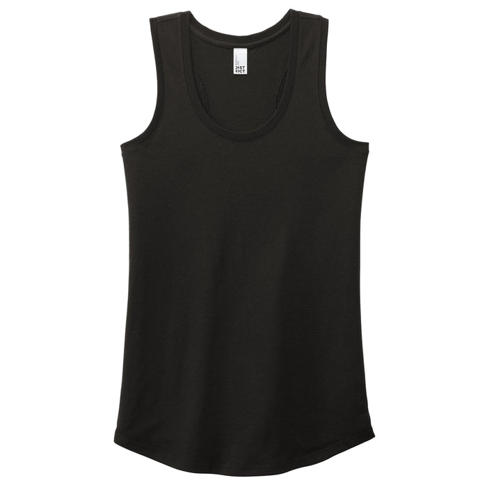 Black Racerback Tank - FitnessTeeCo